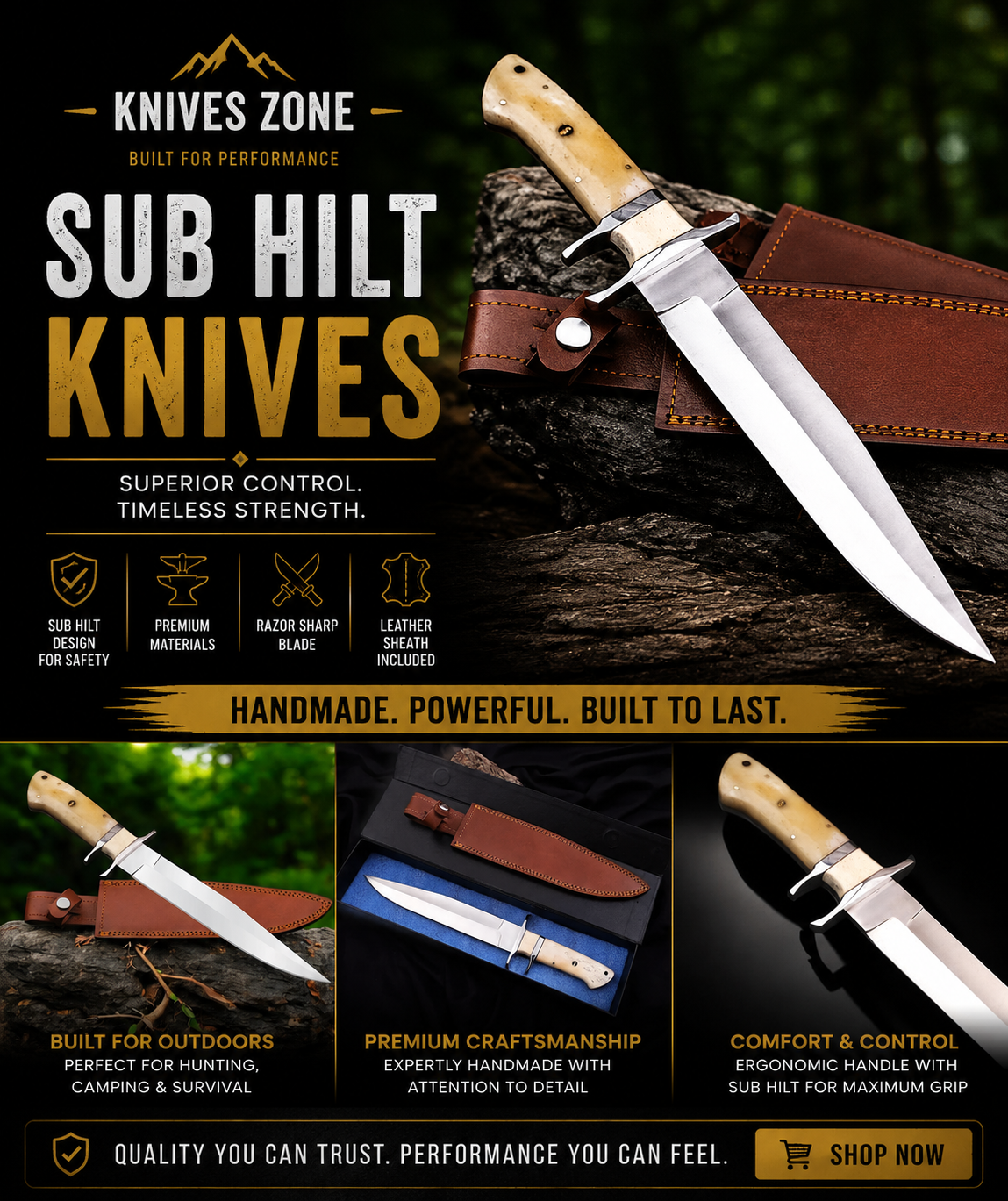 Sub Hilt Knives