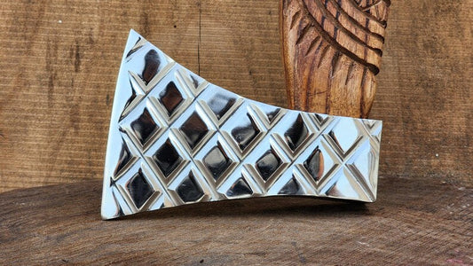 Exclusive Hand-Forged Viking Axe – High Carbon Steel Norse Hatchet with Leather Cover