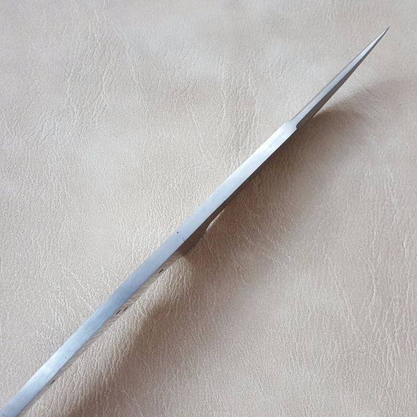 Custom Handmade Stainless Steel Blank Blade Hunting Knife – 9” Fixed Blade